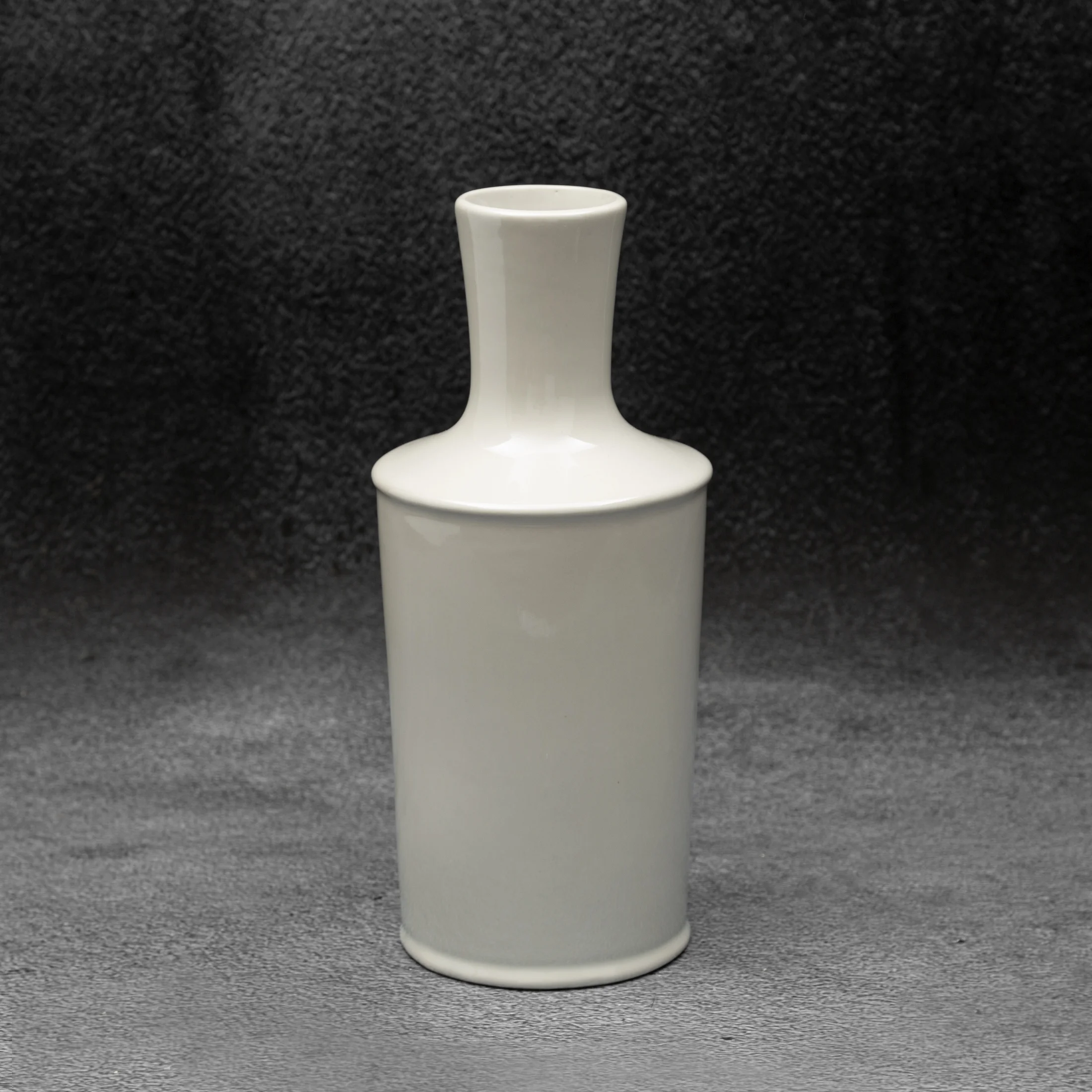 SIMONA 3 PERŁOWY WAZON CERAMICZNY Z PERŁOWYM POŁYSKIEM 12x27 cm EUROFIRANY