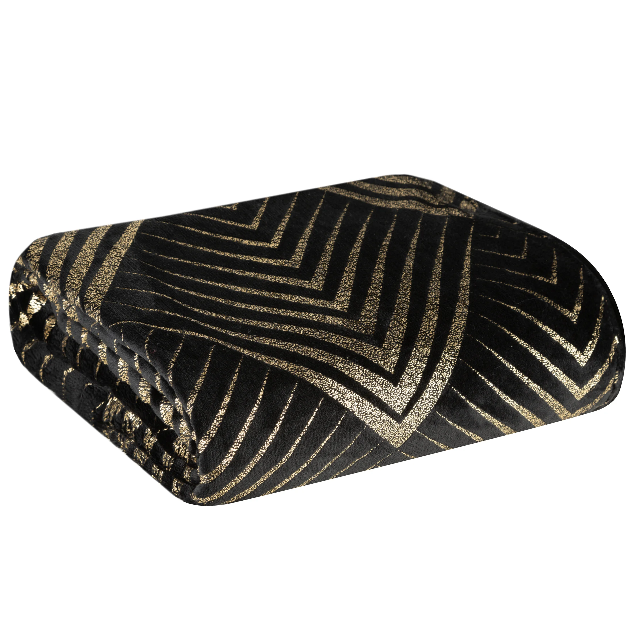 Koc VICTORIA 2z mikroflano z geometrycznym wzorem Limited Collection Eurofirany