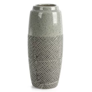 Wazon dekoracyjny stalowy w nowoczesnej stylistyce 16x36 cm NORI Eurofirany