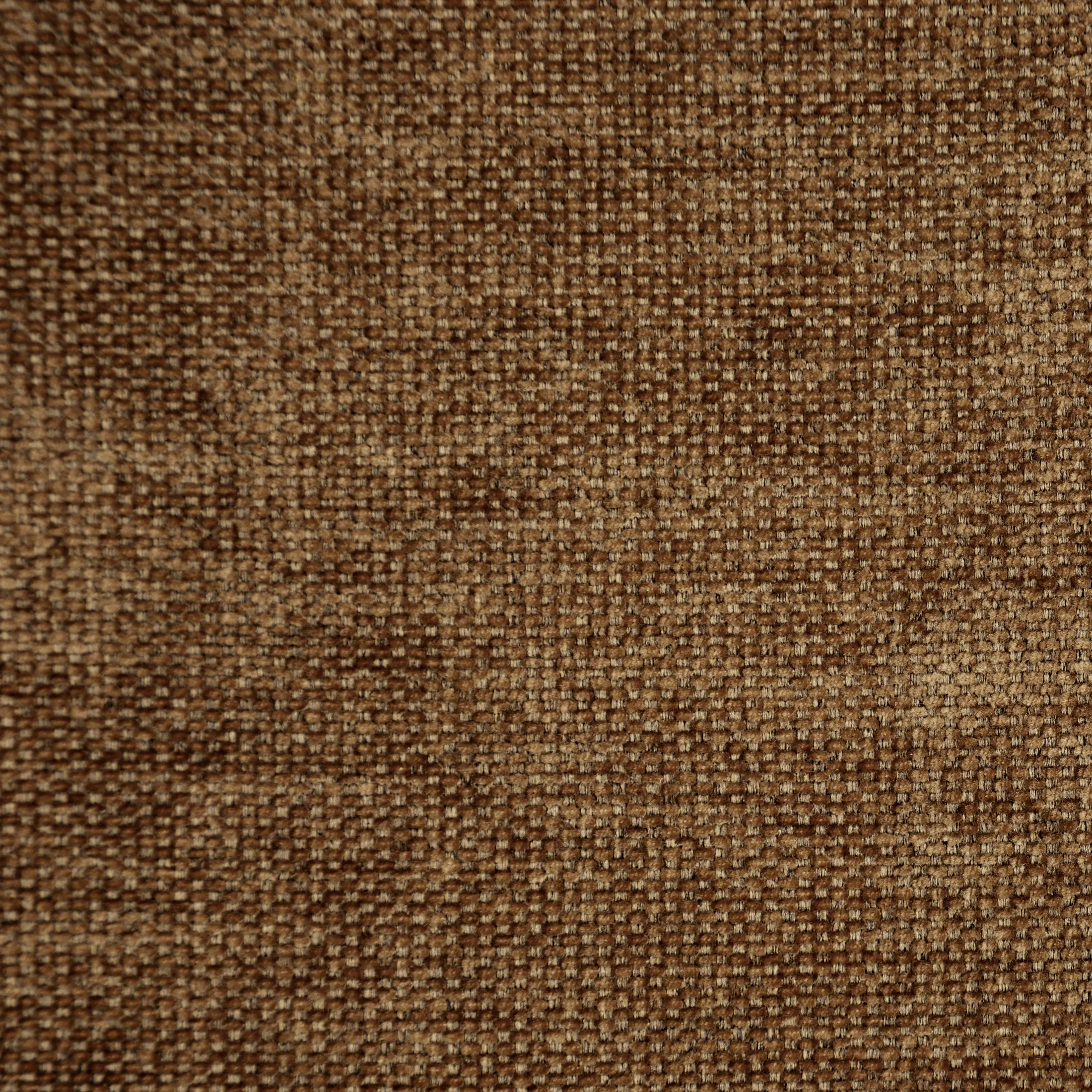 Zasłona brązowa o szenilowej strukturze 140x270 cm taśma - NESKA Eurofirany