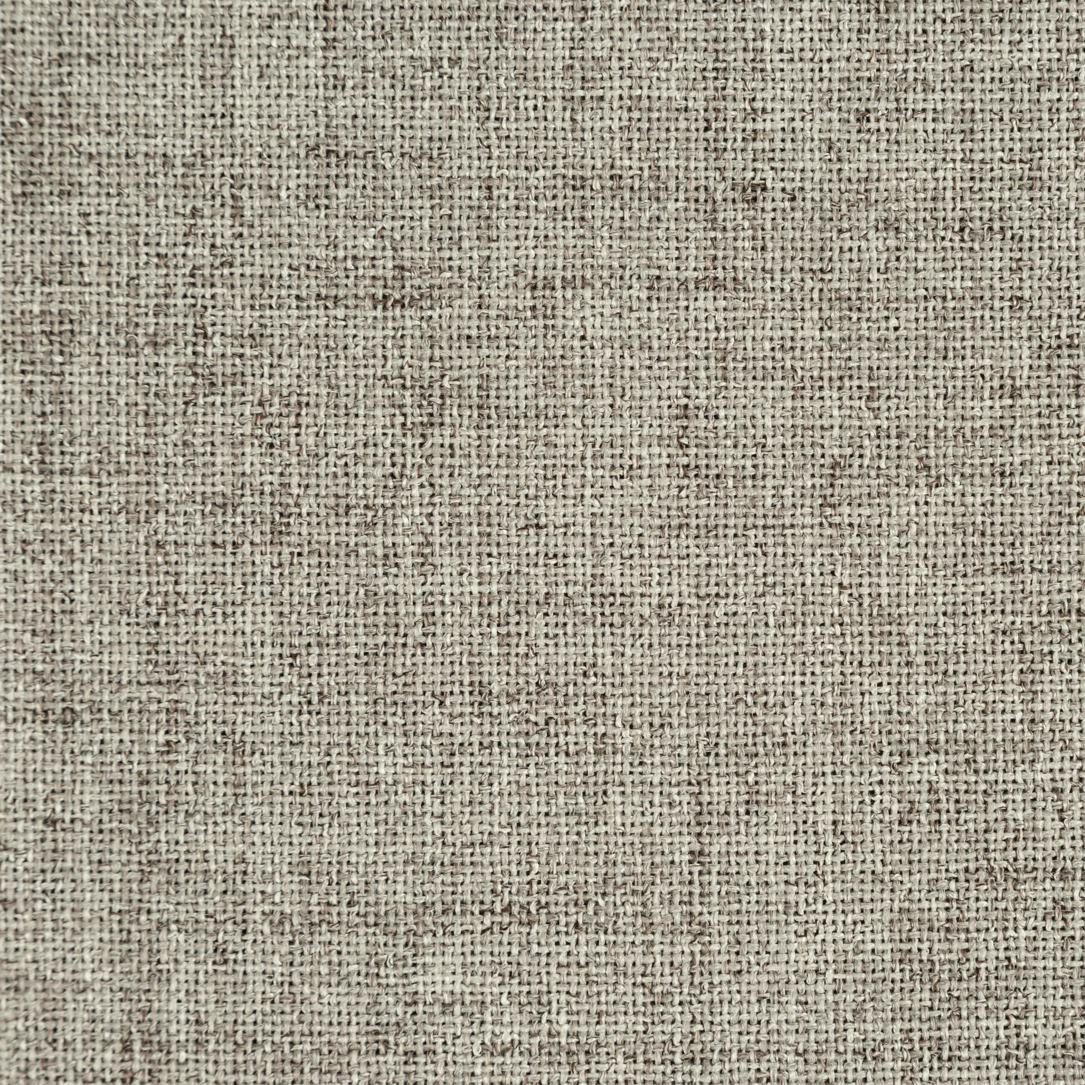 Zasłona ciemnobeżowa o naturalnym melanżowym splocie 140x250 cm przelotka - LINDA Eurofirany