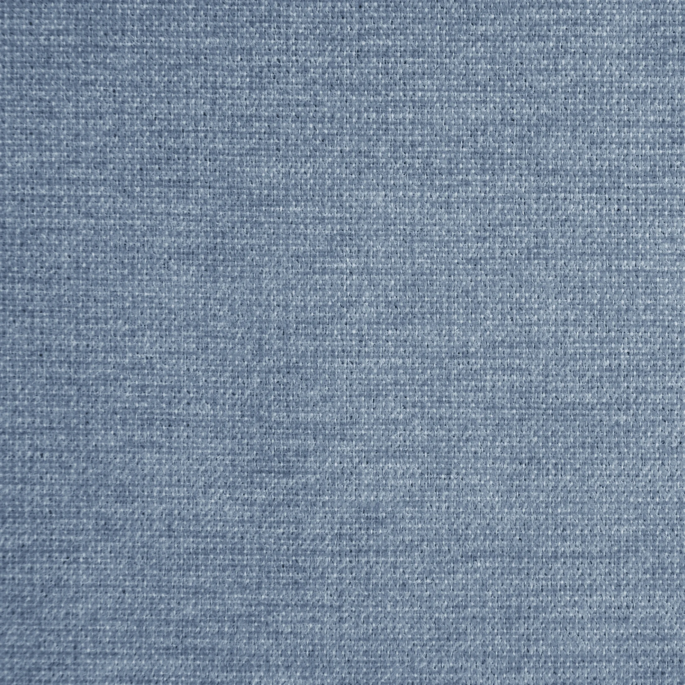Zasłona niebieska o szenilowej strukturze 140x270 cm taśma - NILO Eurofirany