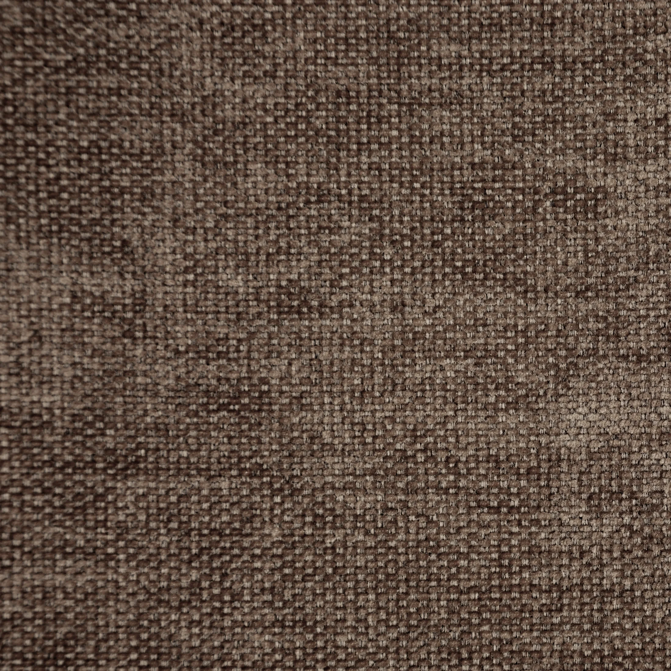 Zasłona jasnobrązowa o szenilowej strukturze 140x270 cm taśma - NESKA Eurofirany