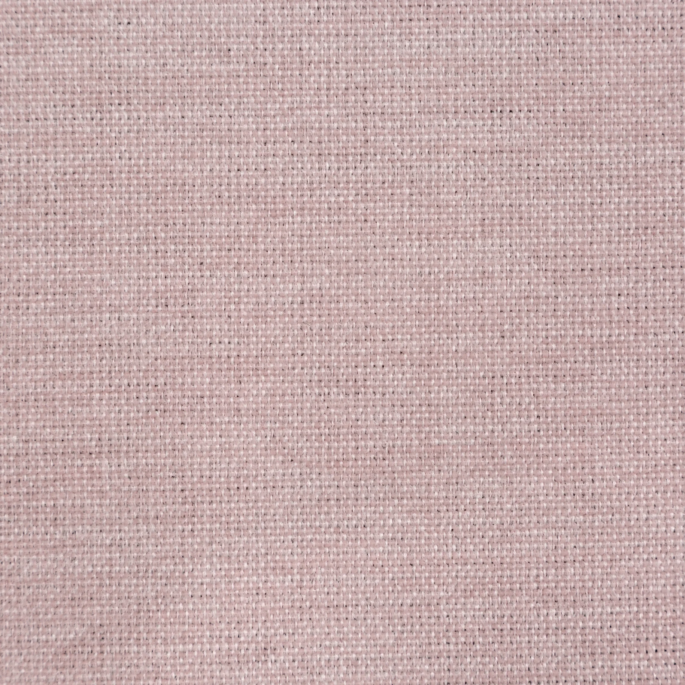 Zasłona jasnoróżowa z szenilowej tkaniny 140x250cm przelotki - VANI Eurofirany
