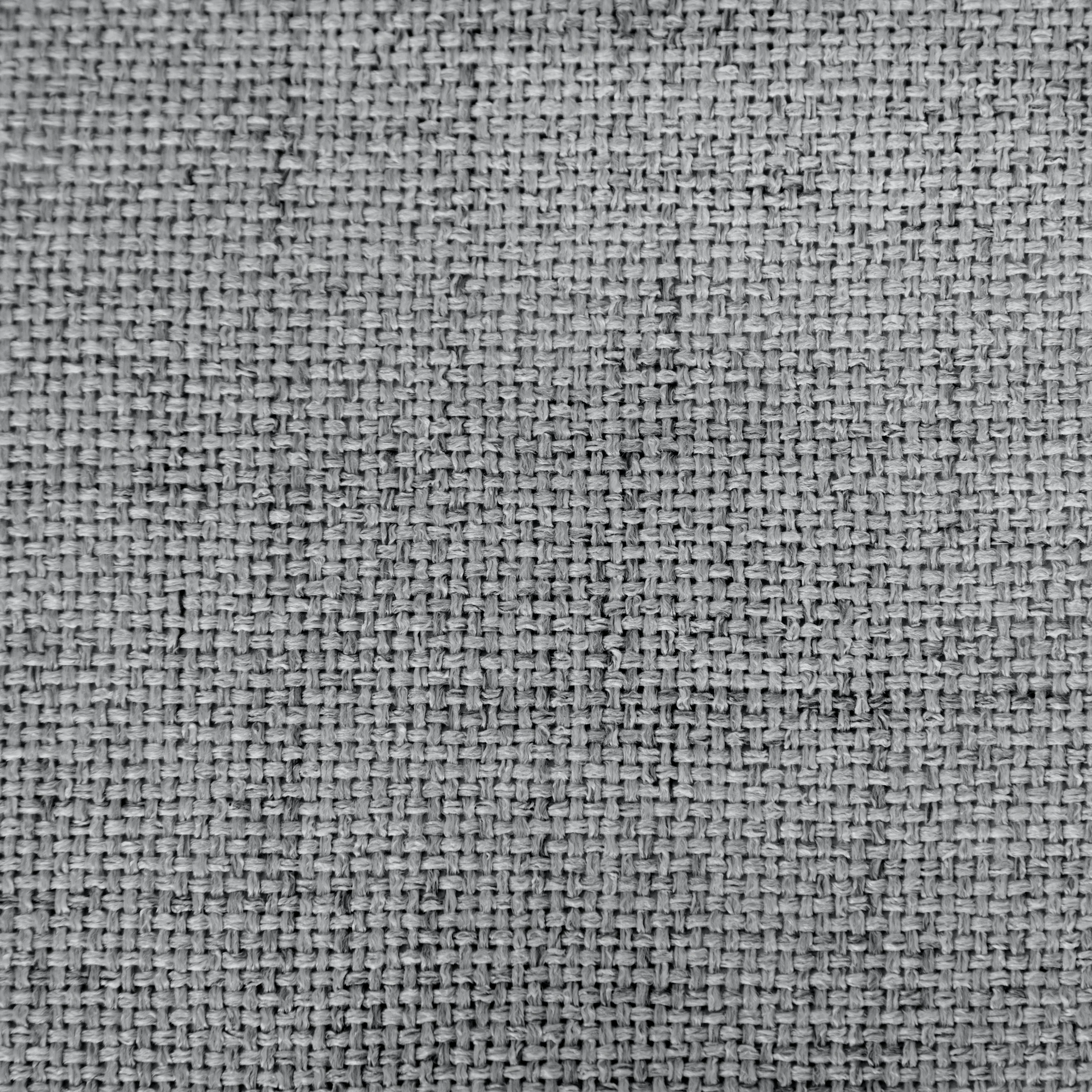 Zasłona o naturalnym splocie z efektem melanżu srebrna 140x250 cm przelotki - JULA2 Eurofirany