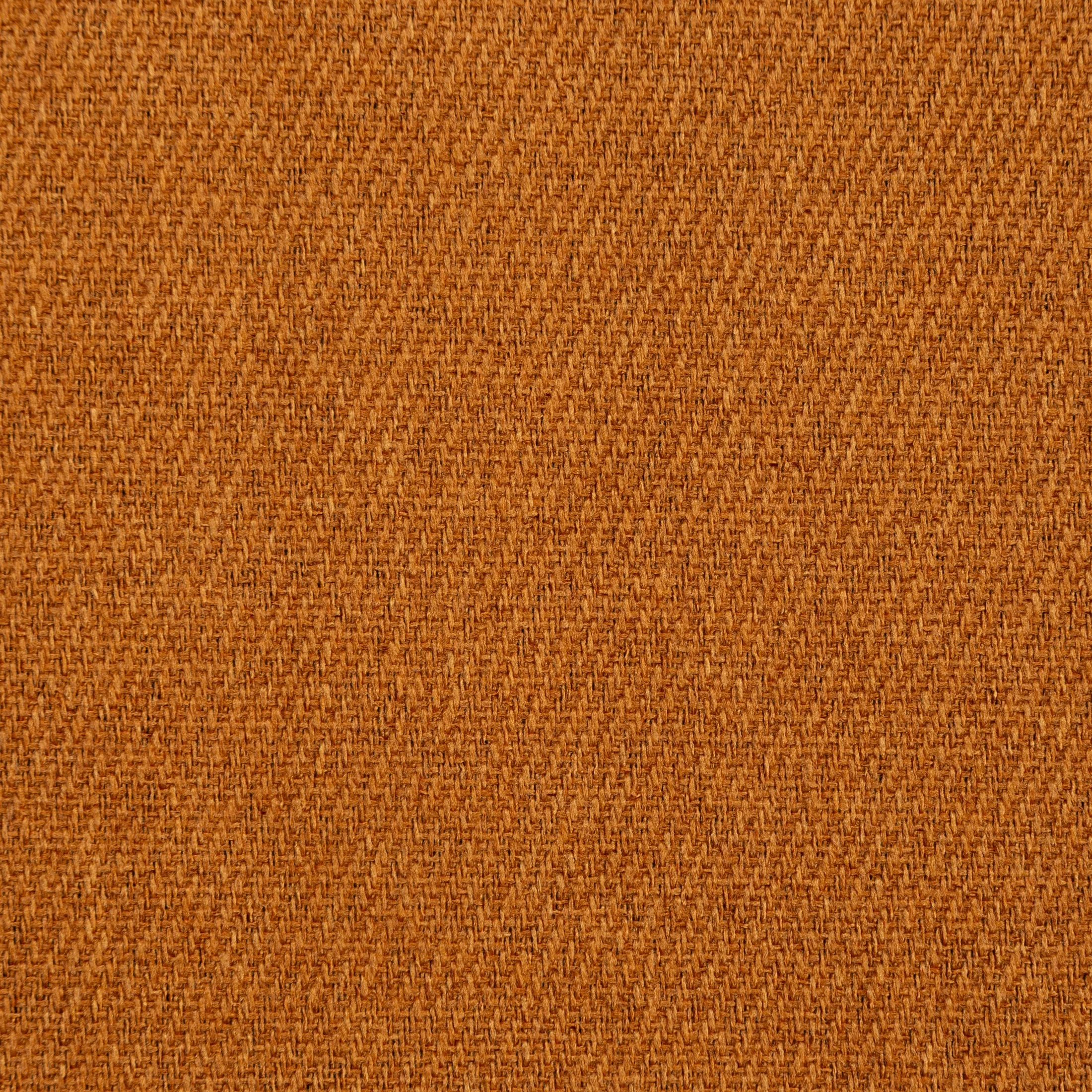 Zasłona ruda w stylu eko o widocznym splocie 140x270 cm taśma - OLENA Eurofirany