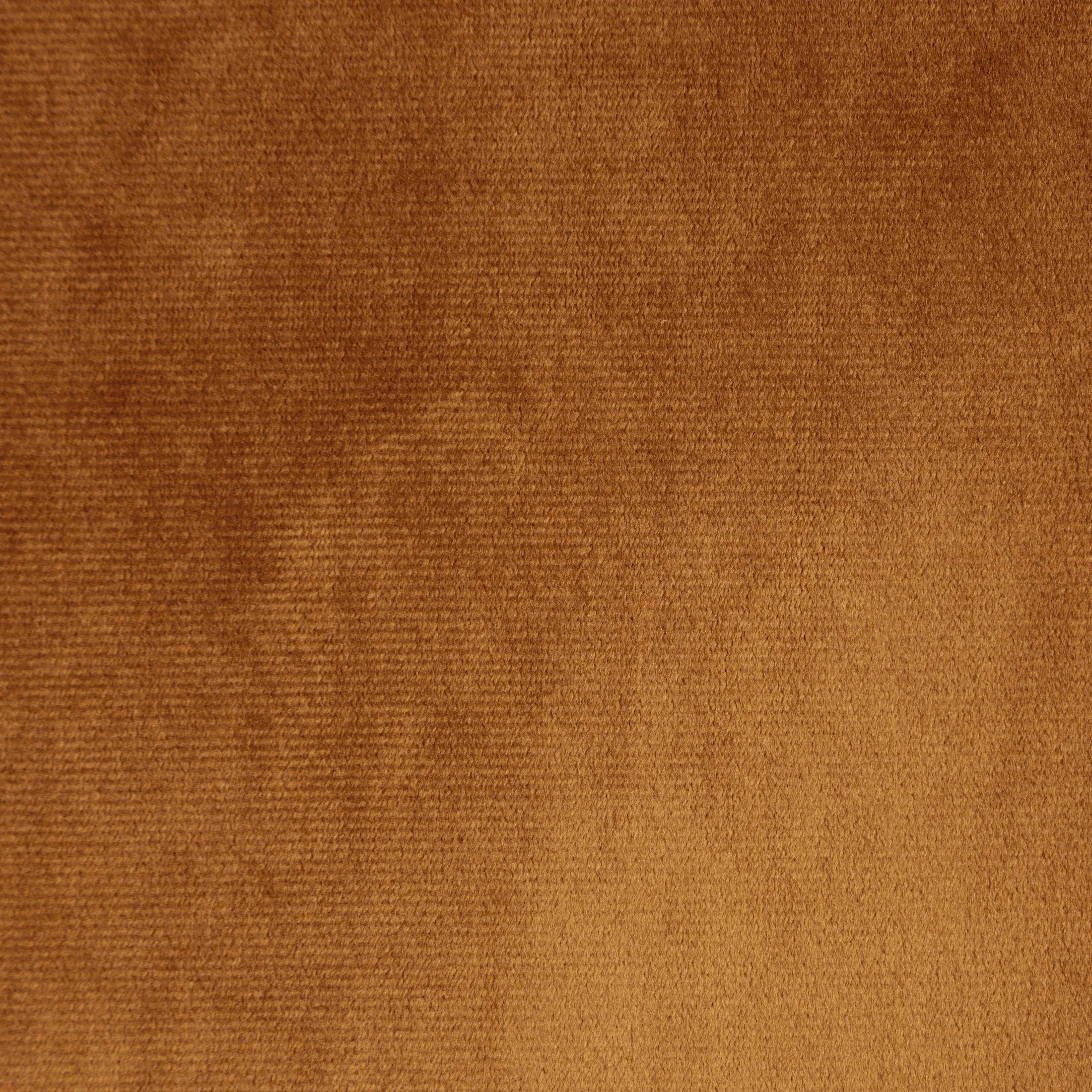 Zasłona ruda z matowego welwetu 140x250 cm przelotka - MELANIE Eurofirany