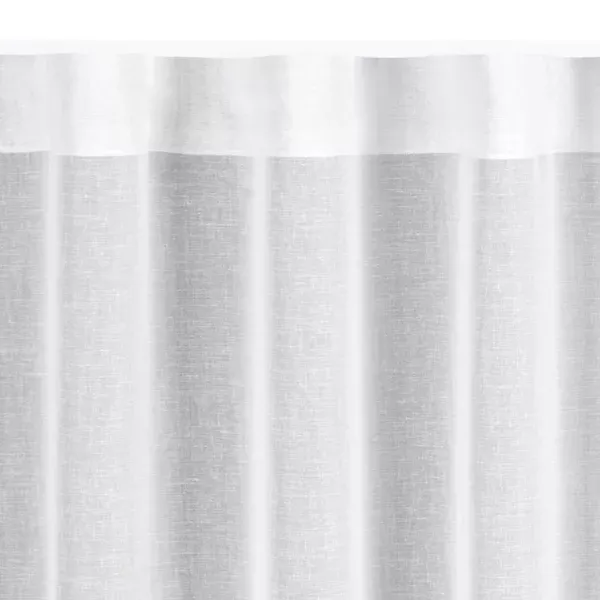 Firana szyta na taśmie fala - wave