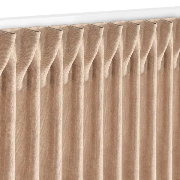 Zasłona szyta na taśmie 8 cm