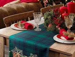 Piękne obrusy świąteczne
