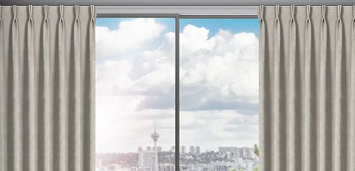 Zasłony do szyny sufitowej